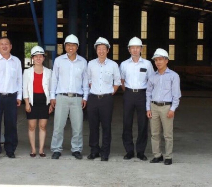 Japanese customer visits Nam Viet factory